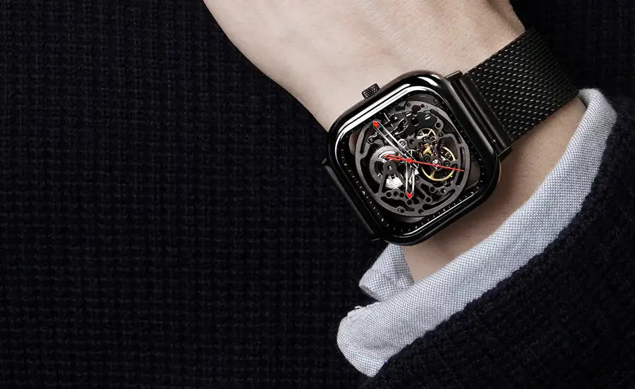CIGA Design – Montre Squelette Mécanique Unisexe