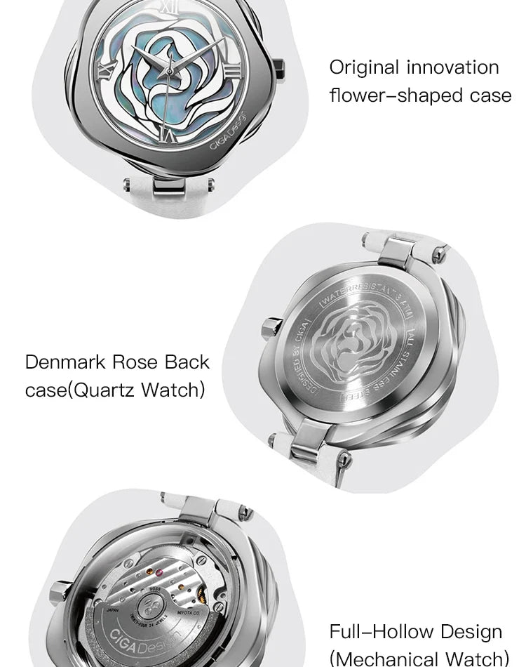 CIGA Design – Montre Femme Automatique