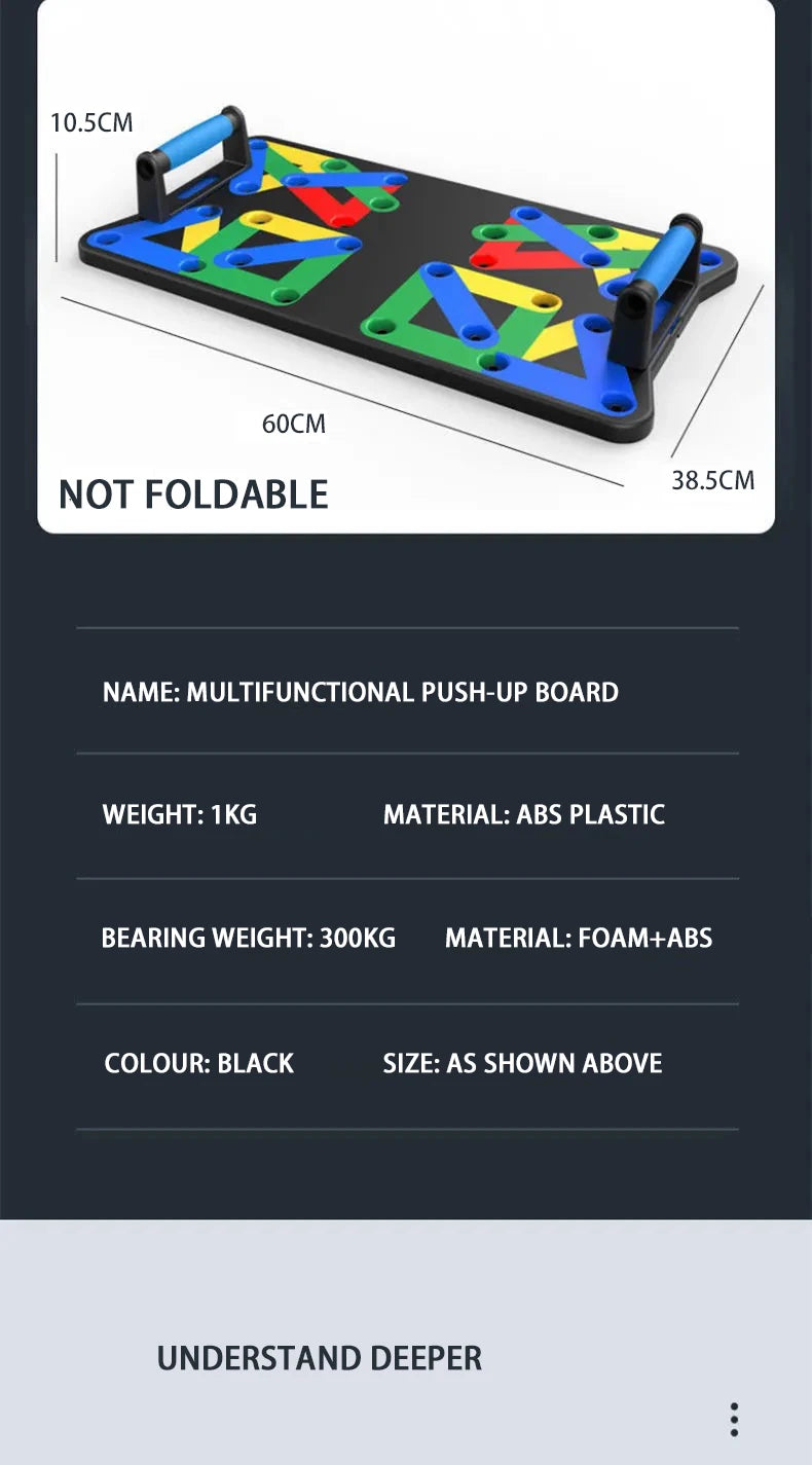 Portable Multifunction Push-up Board