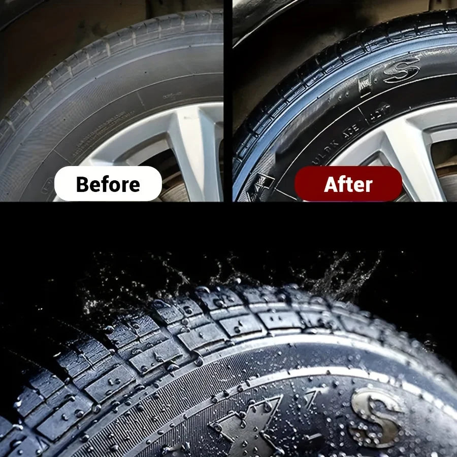 Black Shine Tire Wax - Durable