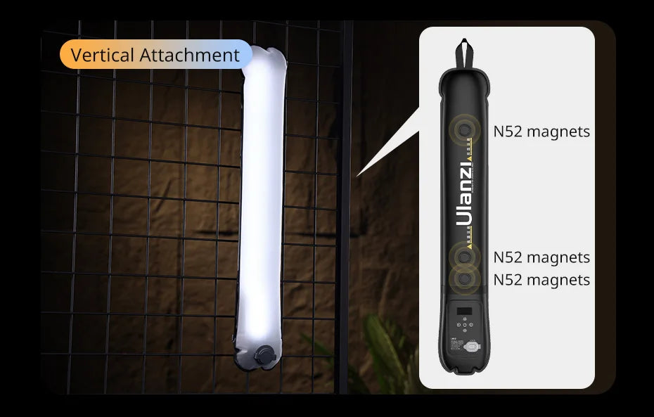 UA12, un tube lumineux gonflable en TPU