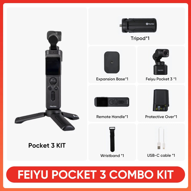 Caméscope d'action de poche 4K 1080P