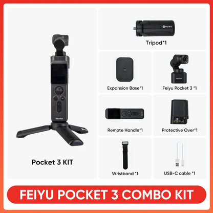 Caméscope d'action de poche 4K 1080P