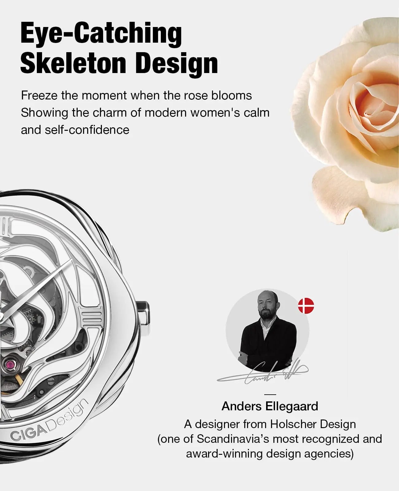 CIGA Design – Montre Femme Automatique