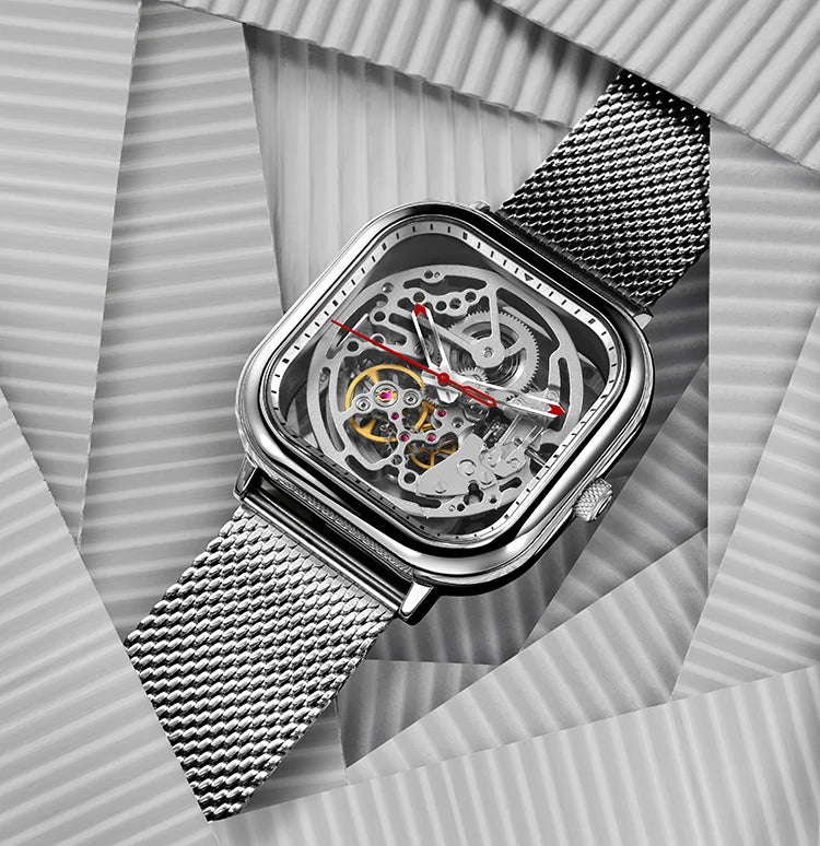 CIGA Design – Montre Squelette Mécanique Unisexe