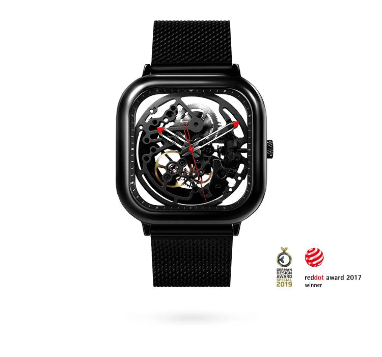 CIGA Design – Montre Squelette Mécanique Unisexe