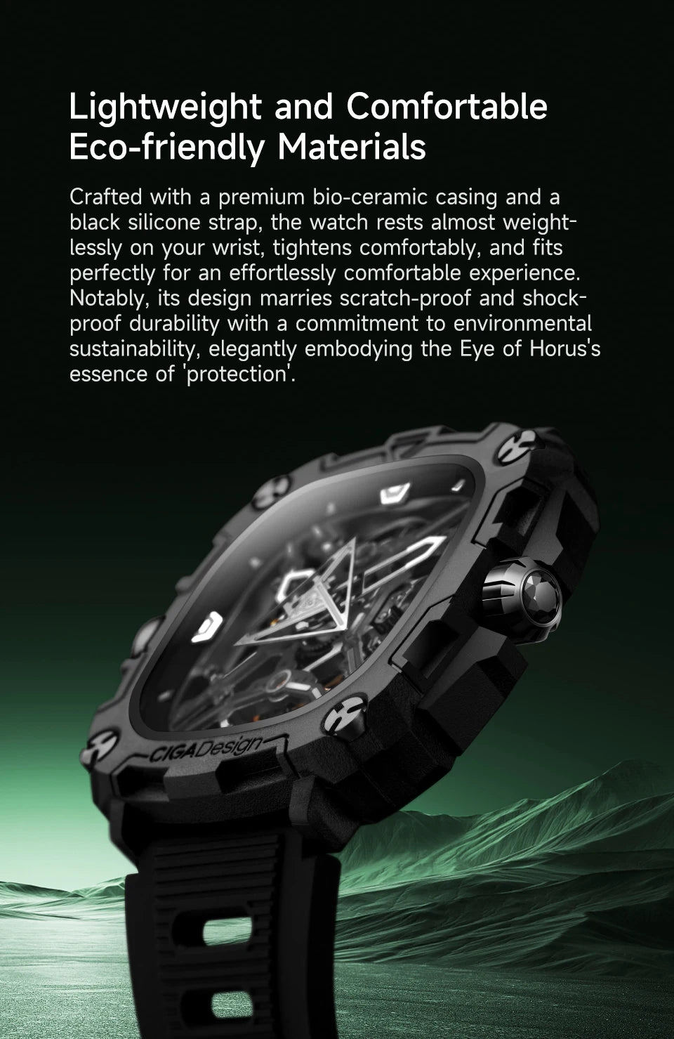 Montre automatique CIGA Design X Œil d’Horus