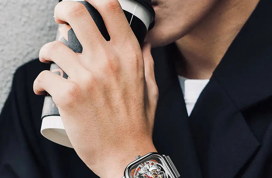 CIGA Design – Montre Squelette Mécanique Unisexe