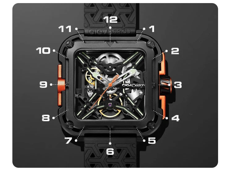 CIGA Design – Montre Automatique, Série X