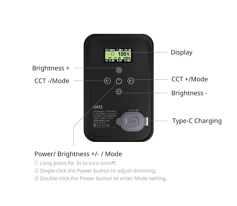 UA12, un tube lumineux gonflable en TPU