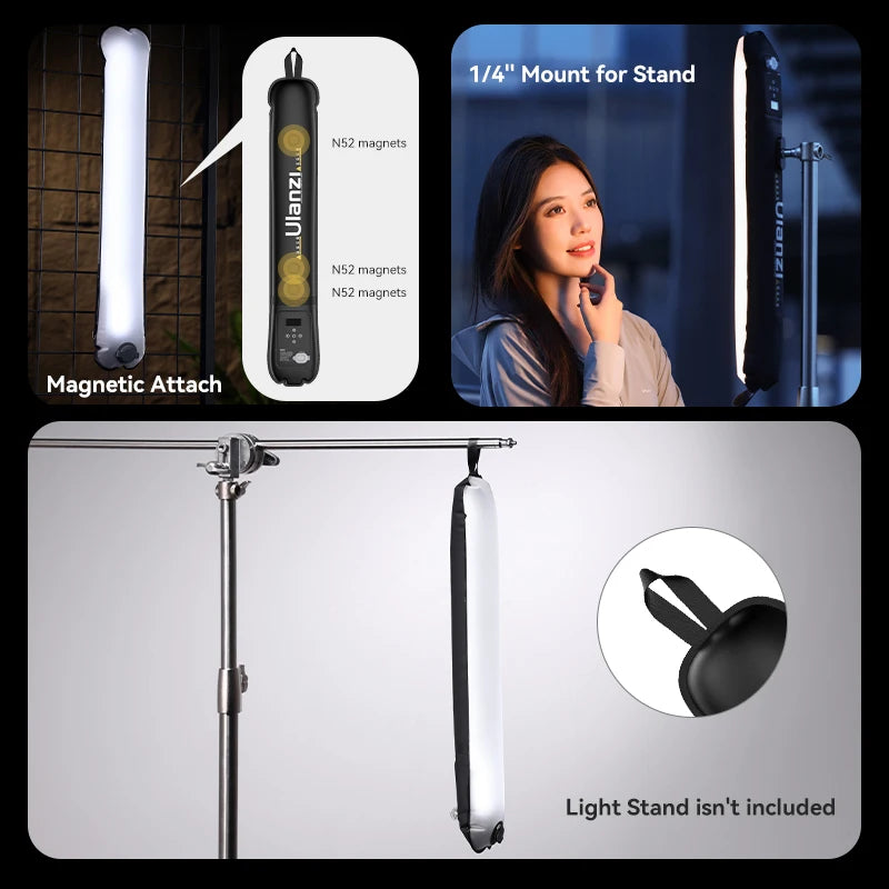 UA12, un tube lumineux gonflable en TPU