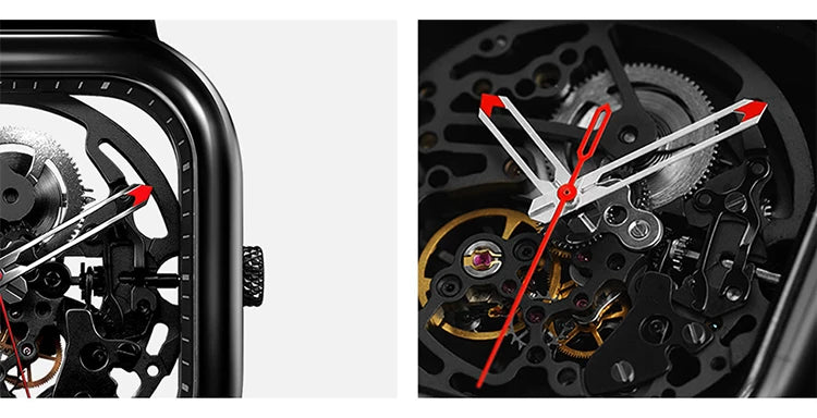 CIGA Design – Montre Squelette Mécanique Unisexe