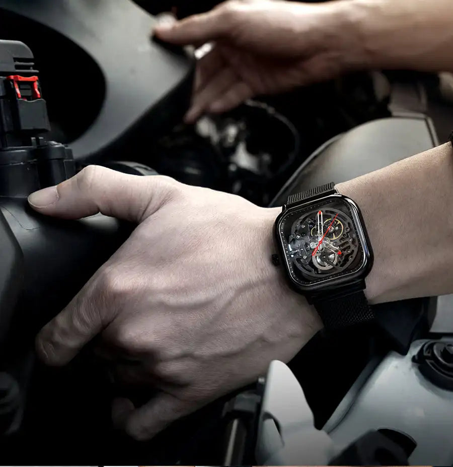 CIGA Design – Montre Squelette Mécanique Unisexe