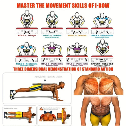 Portable Multifunction Push-up Board