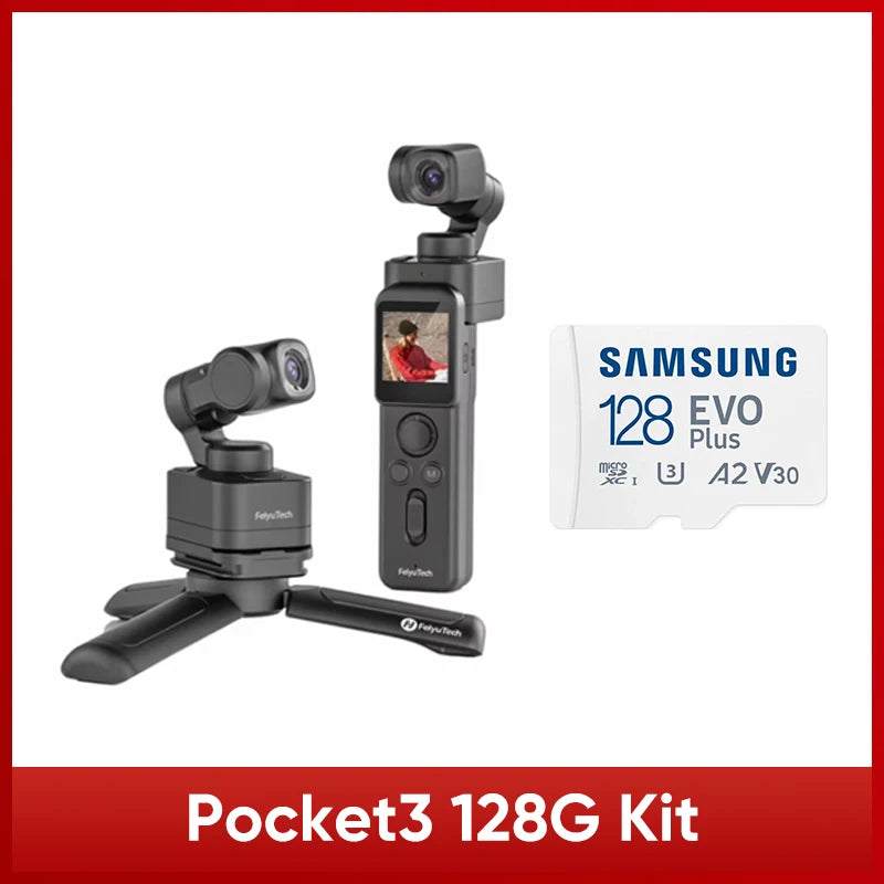 Caméscope d'action de poche 4K 1080P
