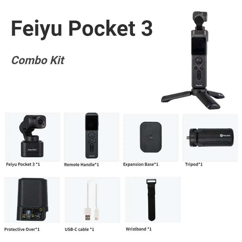 Caméscope d'action de poche 4K 1080P
