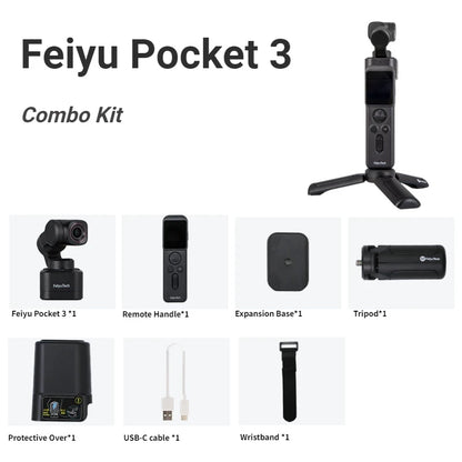 Caméscope d'action de poche 4K 1080P