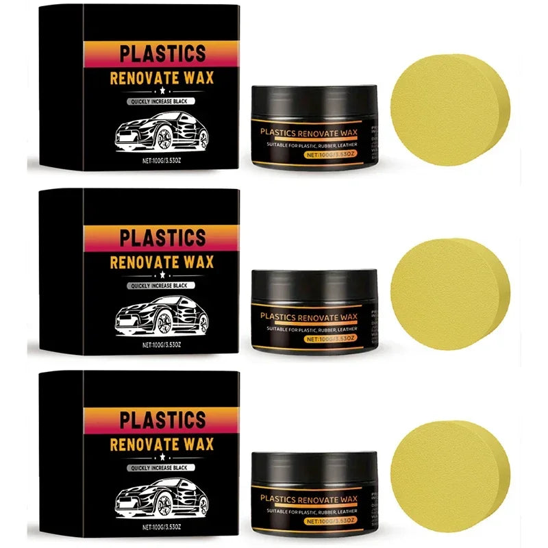 Black Shine Tire Wax - Durable