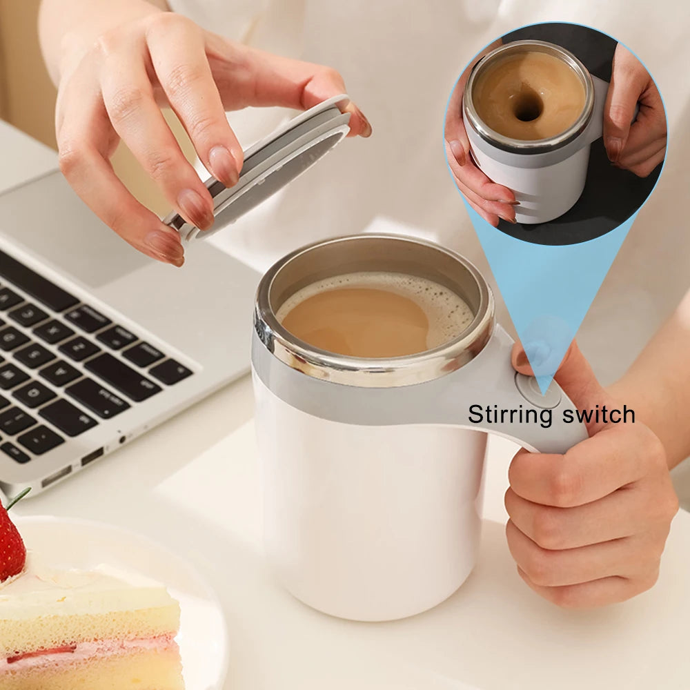 Tasse Mélangeuse Automatique Rechargeable
