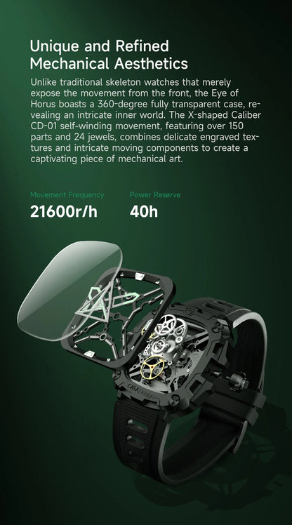 Montre automatique CIGA Design X Œil d’Horus