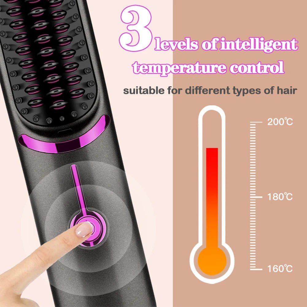 Brosse à cheveux électrique