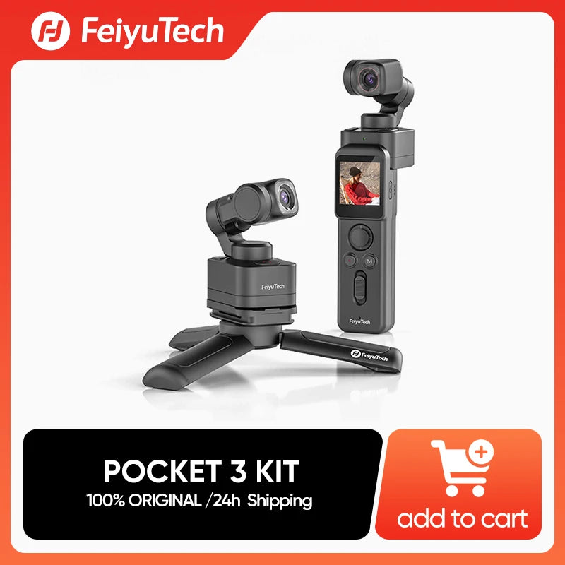 Caméscope d'action de poche 4K 1080P